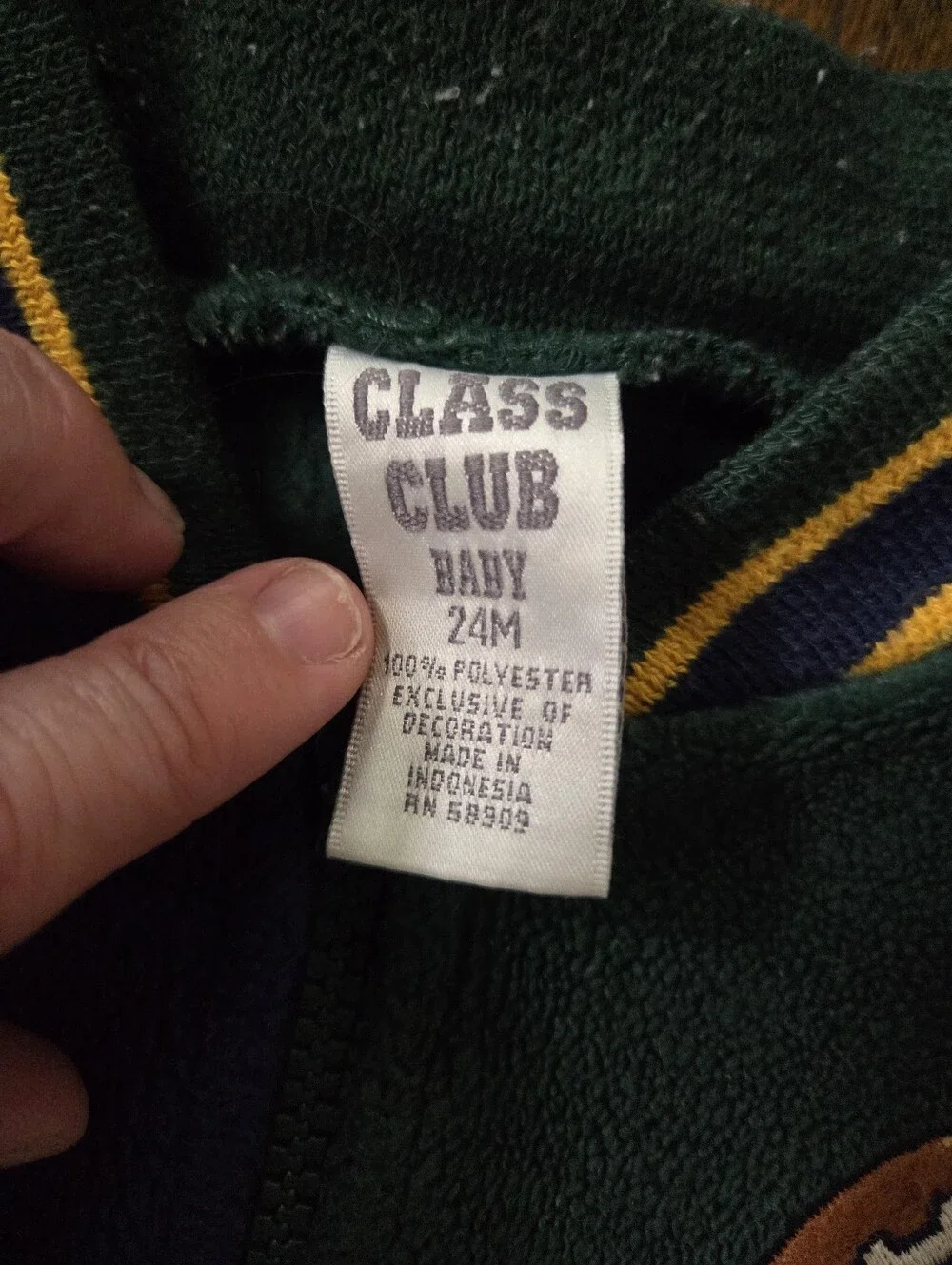 Vintage Class Club 24m Boys Fleece 